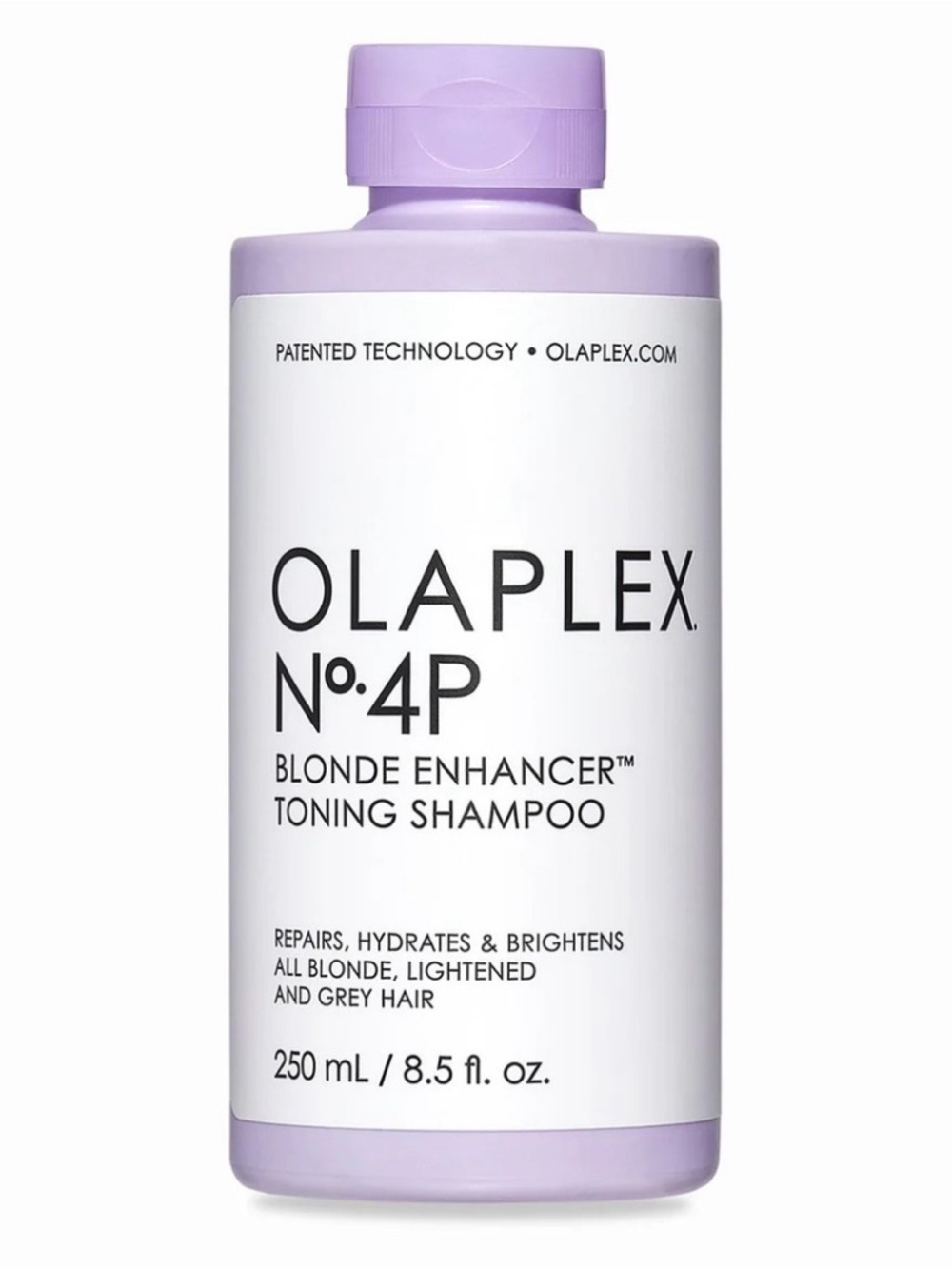 OLAPLEX No.4P Blonde Enhancer Toning Shampoo — Lavender Bottle